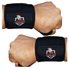 Load image into Gallery viewer, Spartan Sports Fitness Weightlifting Wrist Wraps 18" Professional Quality Wrist Support with Heavy Duty Thumb Loop - Best for Powerlifting Competition, Strength Training, Bodybuilding